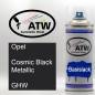 Preview: Opel, Cosmic Black Metallic, GHW: 400ml Sprühdose, von ATW Autoteile West.